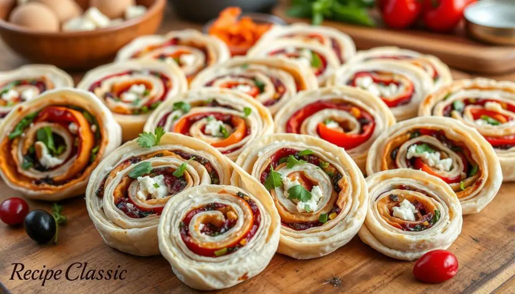 Cranberry Feta Pinwheels Variations