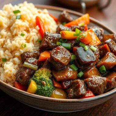 Crispy Beef Stir-Fry with Perfect Fried Rice