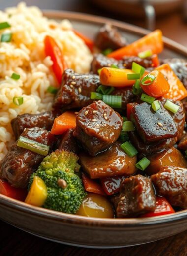 Crispy Beef Stir-Fry with Perfect Fried Rice