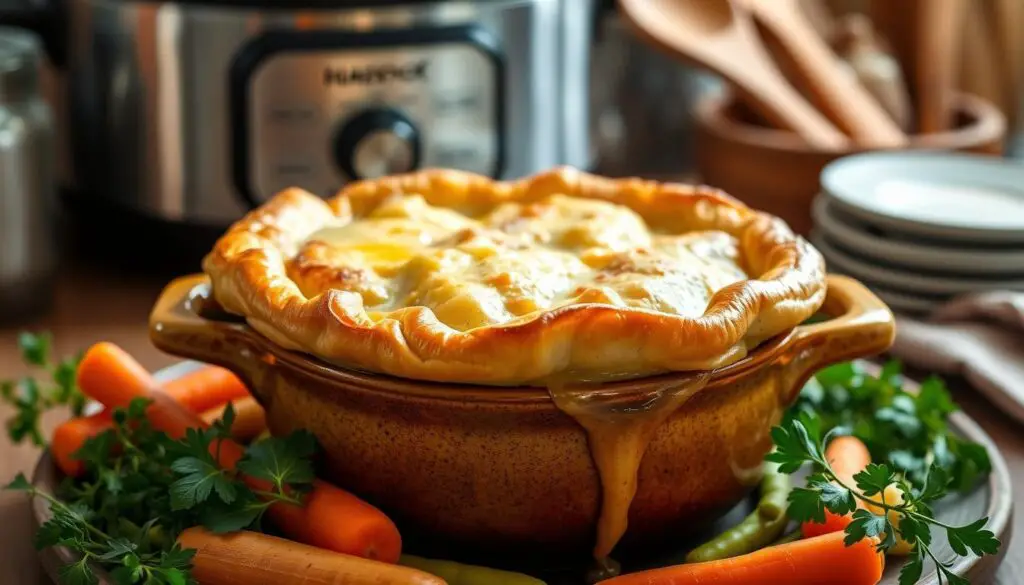 Crockpot Chicken Pot Pie