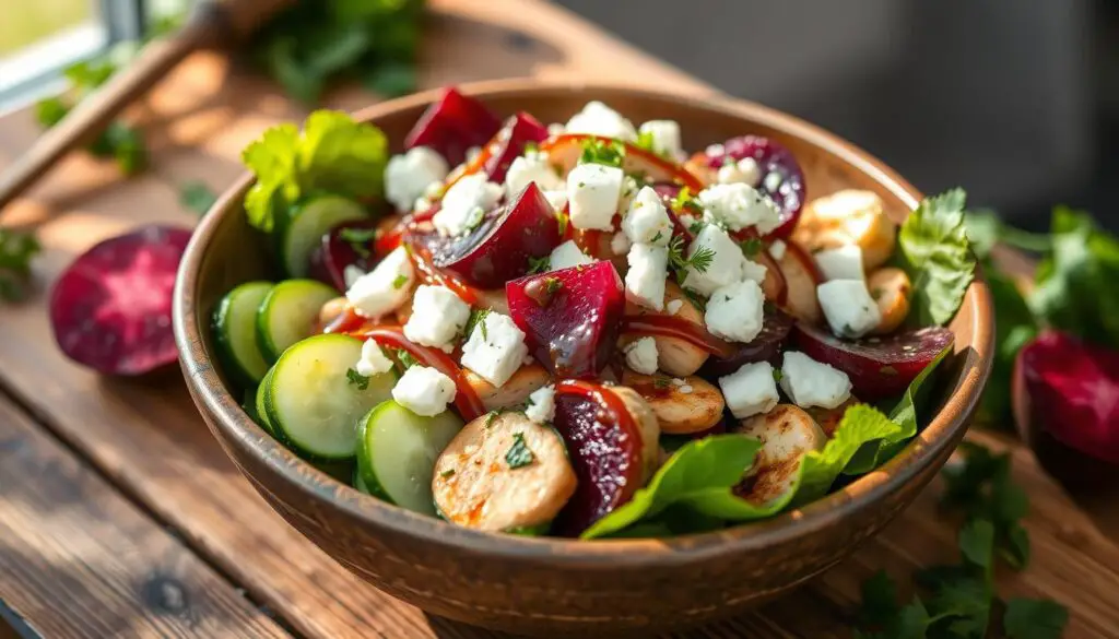 Cucumber Beetroot Salad Pairing