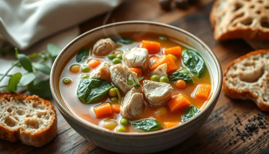 Customized Chicken Vegetable Soup