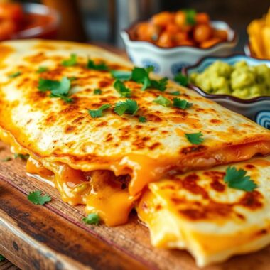 Delicious Chicken Quesadilla