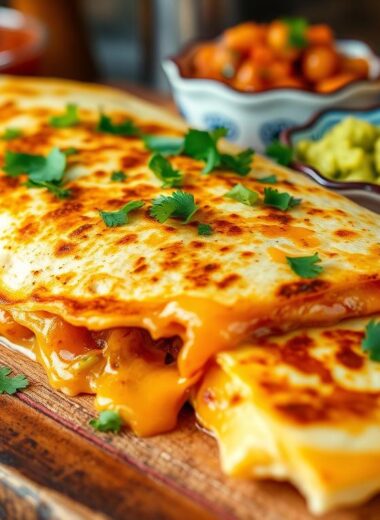 Delicious Chicken Quesadilla