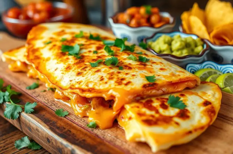 Delicious Chicken Quesadilla
