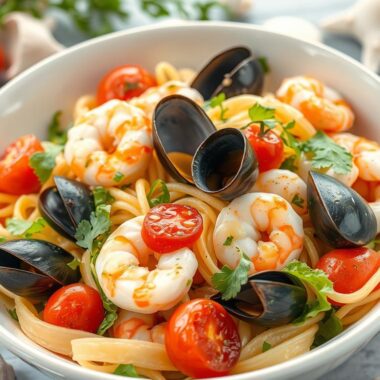 Delightful Seafood Pasta Salad