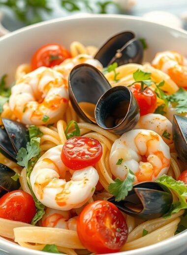 Delightful Seafood Pasta Salad
