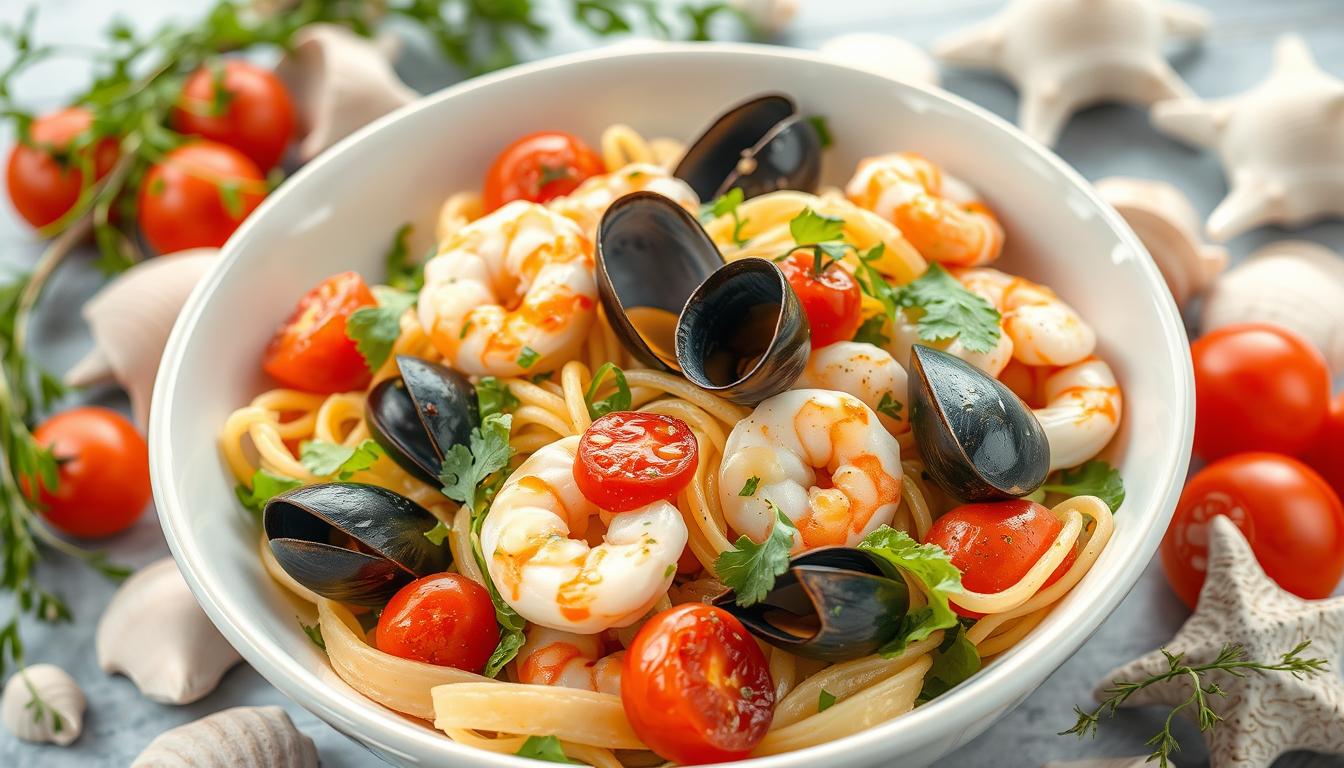 Delightful Seafood Pasta Salad