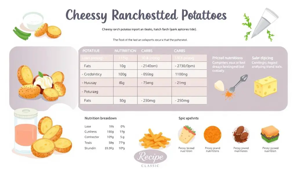 Nutritional Breakdown of Cheesy Ranch Roasted Potatoes