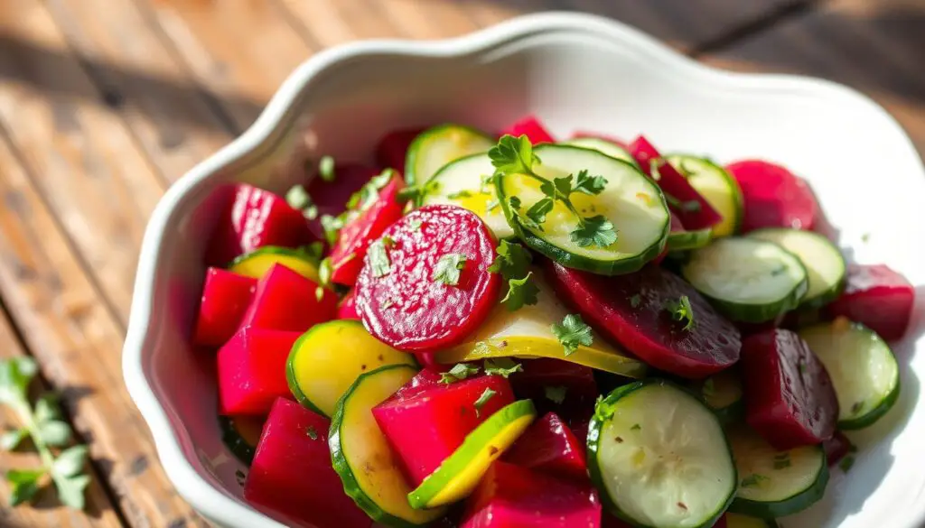 Nutritious Cucumber Beetroot Salad