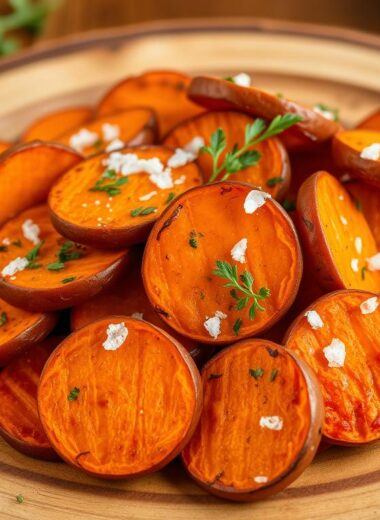Savory Sweet Potato Rounds