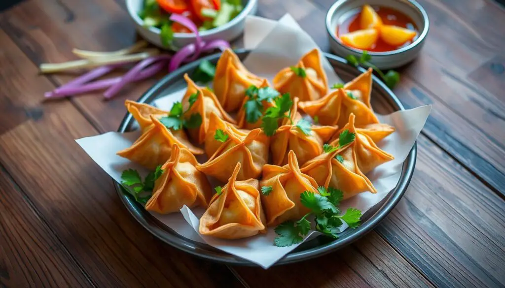 What to serve with crab rangoon?