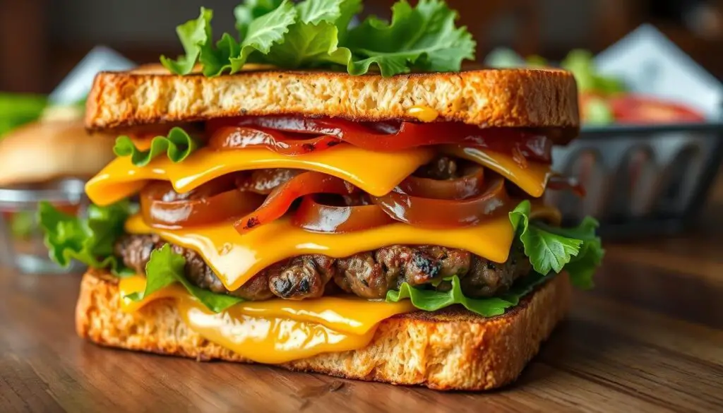 Whataburger patty melt toppings