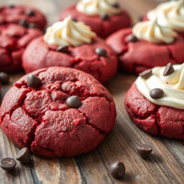 Why are my red velvet cookies brown?