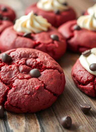 Why are my red velvet cookies brown?