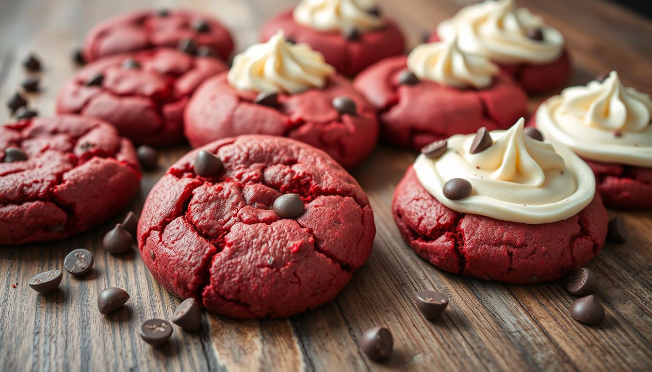 Why are my red velvet cookies brown?