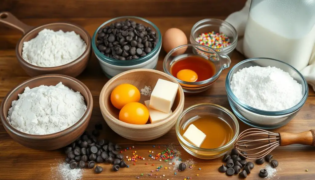 baking ingredients