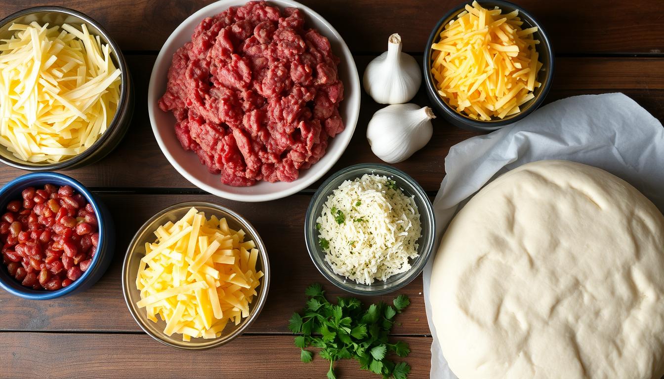 cheesy burger bombs ingredients