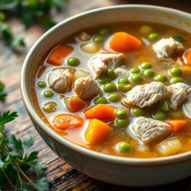 chicken vegetable soup recipe