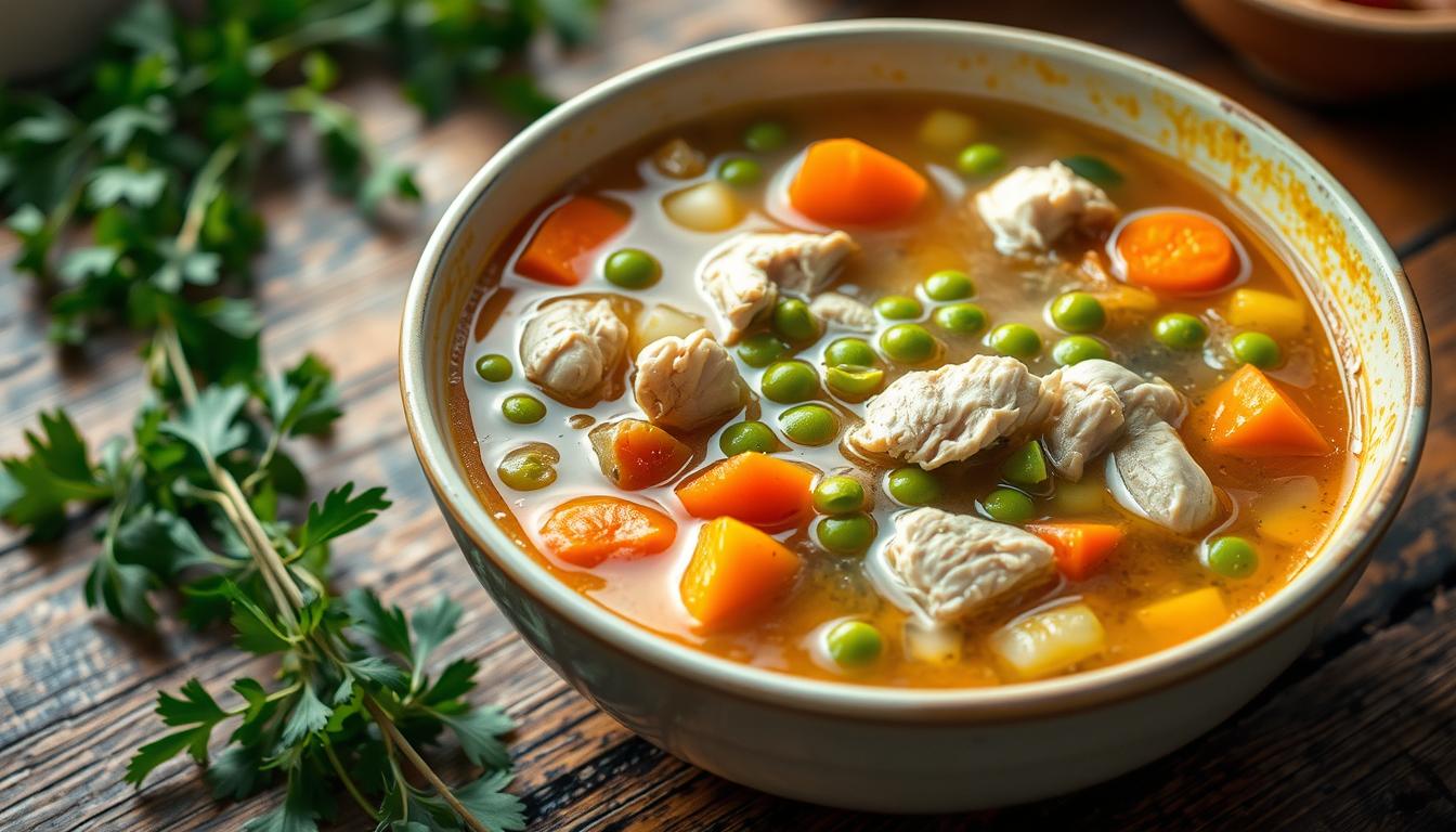 chicken vegetable soup recipe