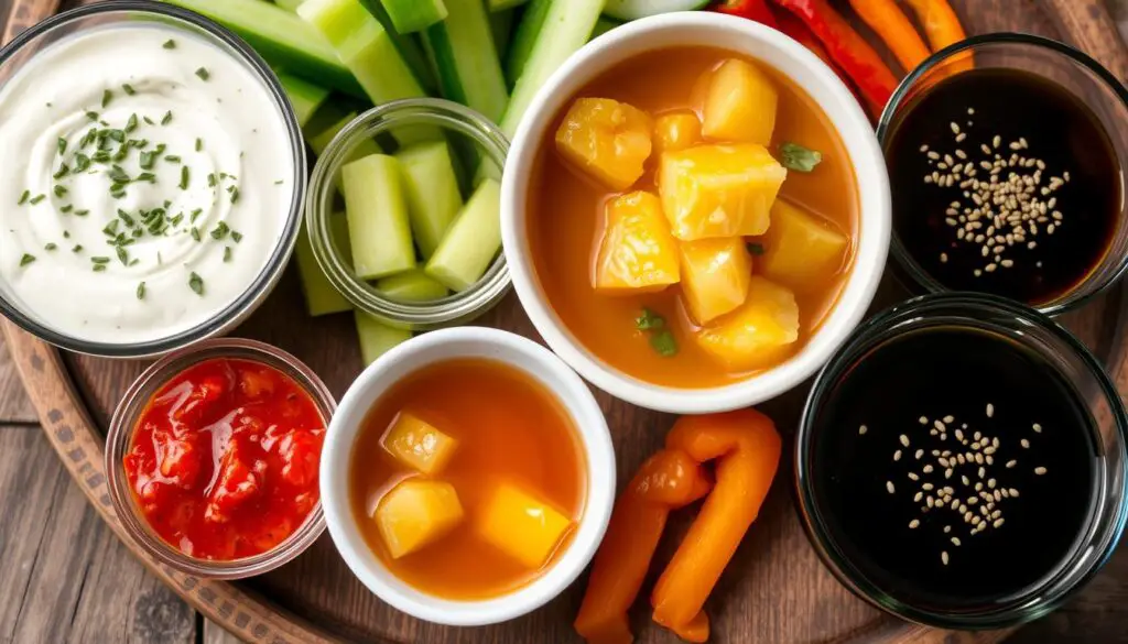 crab rangoon dipping sauces