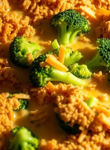 Broccoli Cheddar Casserole