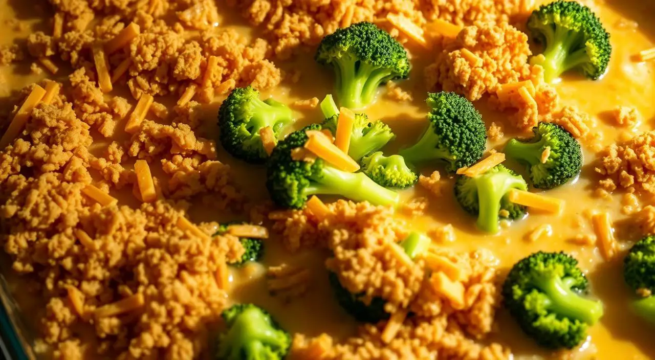 Broccoli Cheddar Casserole