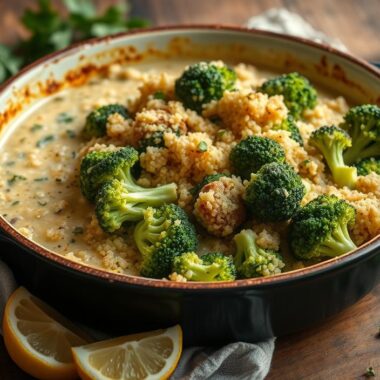 Broccoli Quinoa Casserole