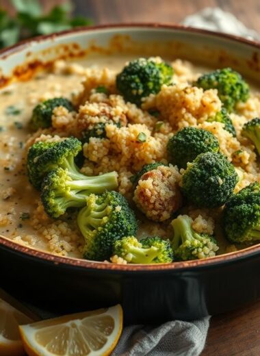 Broccoli Quinoa Casserole