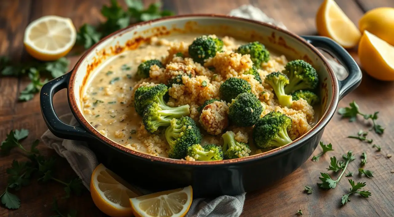 Broccoli Quinoa Casserole