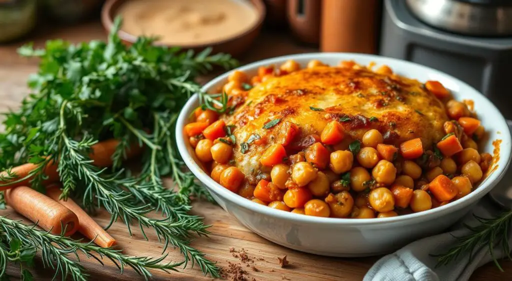 Carrot and Chickpea Casserole