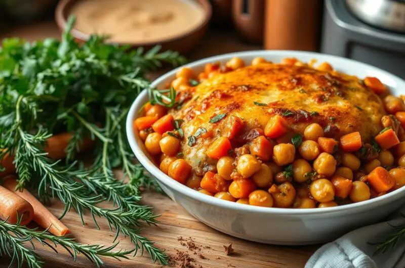 Carrot and Chickpea Casserole