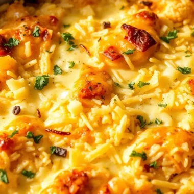 Cauliflower Rice Chicken Casserole