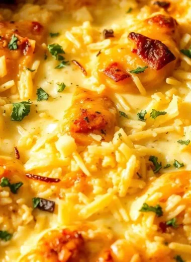 Cauliflower Rice Chicken Casserole