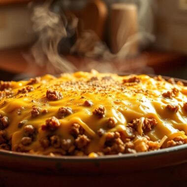 Cheeseburger Casserole