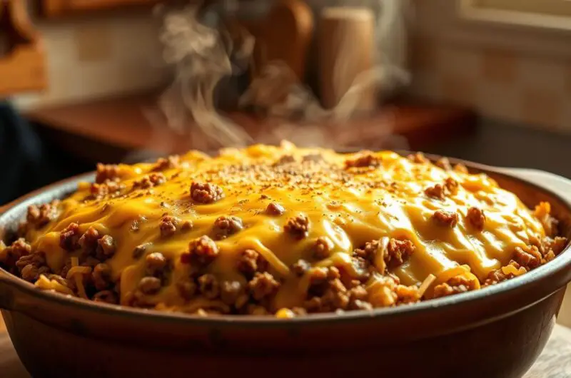 Cheeseburger Casserole