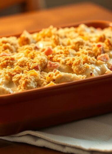 Chicken Cordon Bleu Casserole