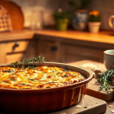 Mushroom Lentil Shepherd’s Pie