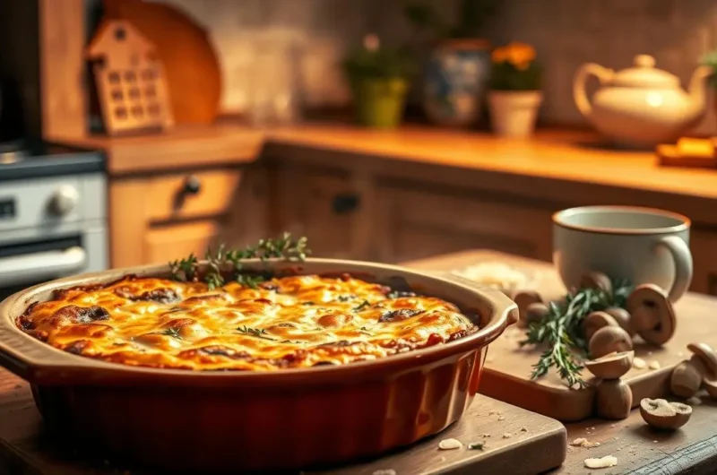 Mushroom Lentil Shepherd’s Pie