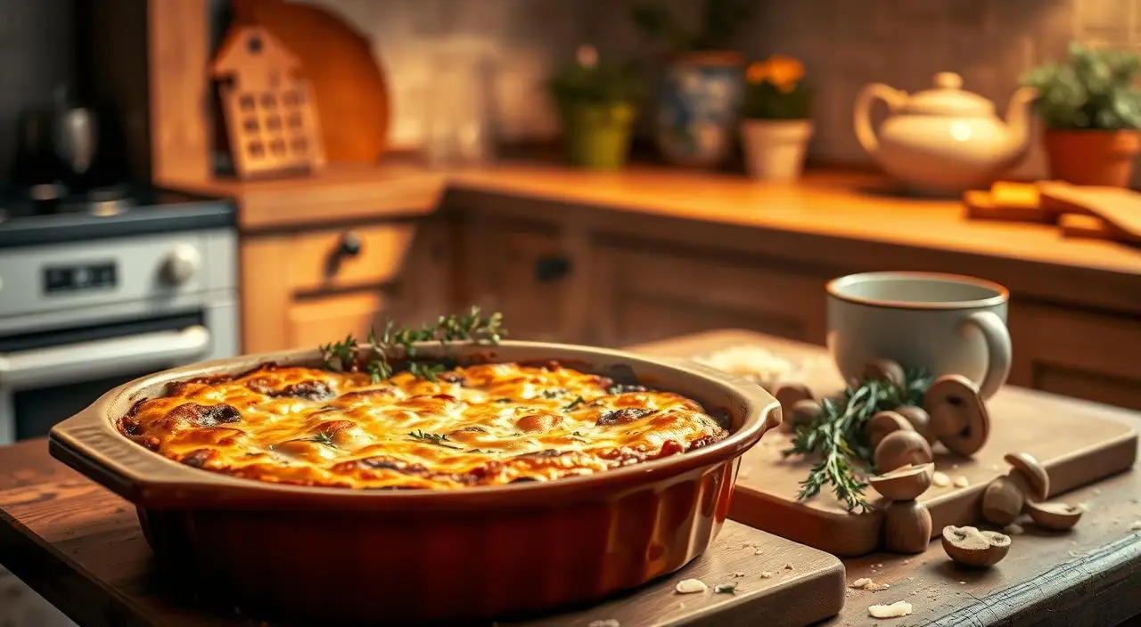 Mushroom Lentil Shepherd’s Pie