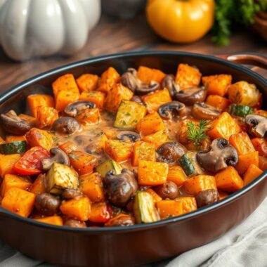 Roasted Veggie Casserole