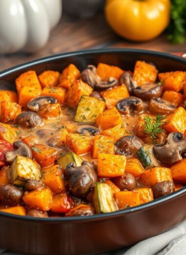 Roasted Veggie Casserole