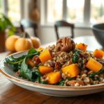 Squash and Wild Rice Bake