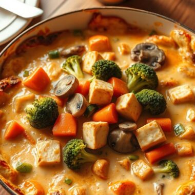 Tofu and Vegetable Casserole