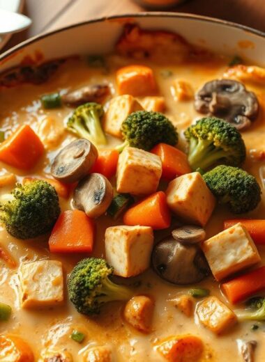 Tofu and Vegetable Casserole