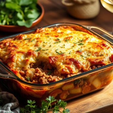 Zucchini and Ground Turkey Casserole