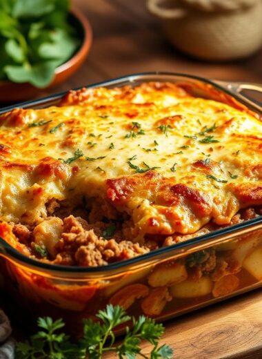 Zucchini and Ground Turkey Casserole