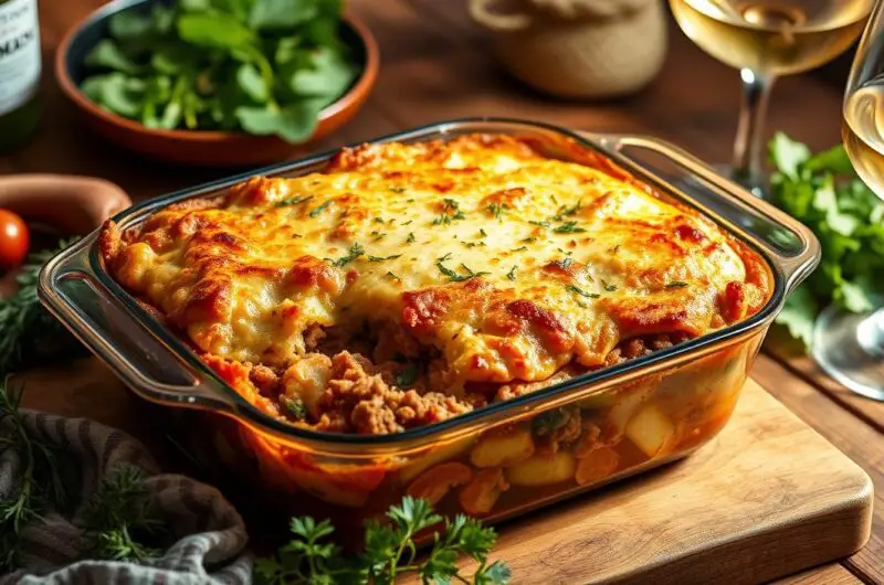 Zucchini and Ground Turkey Casserole