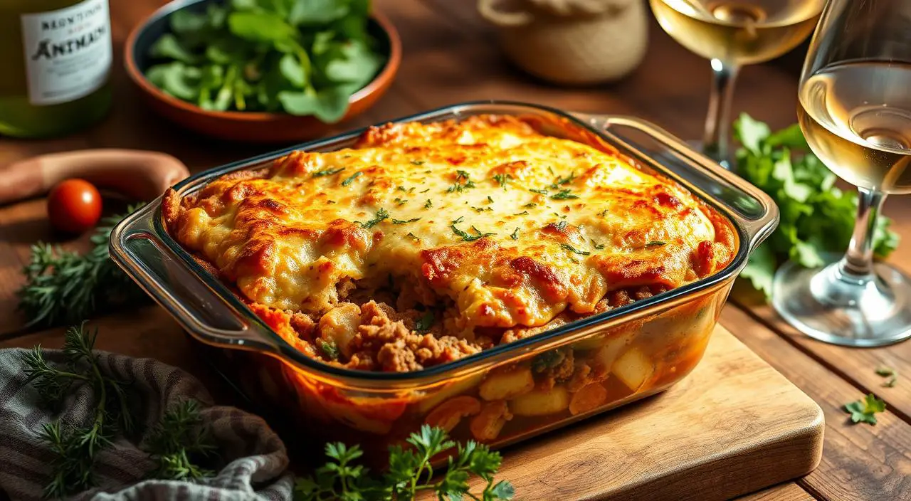 Zucchini and Ground Turkey Casserole