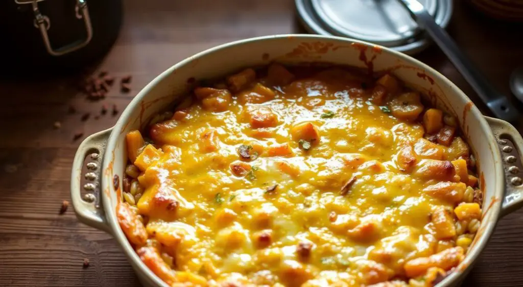oven-baked casserole